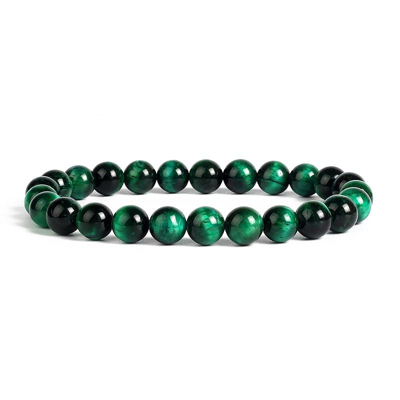 BRACELET OEIL DE TIGRE VERT