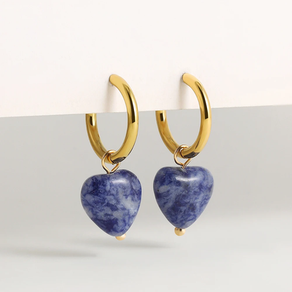 Boucles d'Oreilles Coeur